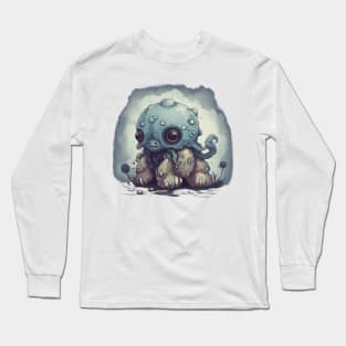 Octo-Adorable: Underwater Whimsy Long Sleeve T-Shirt